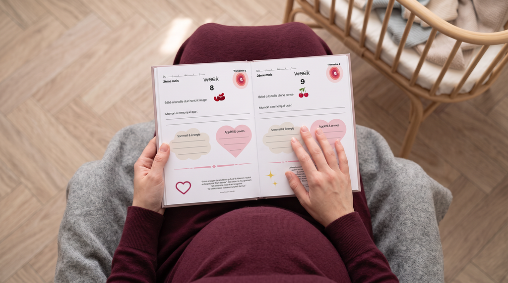 9 mois de nous — Carnet de grossesse à remplir